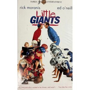 Little Giants VHS 1994 Rick Moranis Ed O'Neill Warner Home Video Clamshell Case